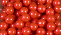 Посыпка сахарная Шарики блестящие ярко-красные 6 мм